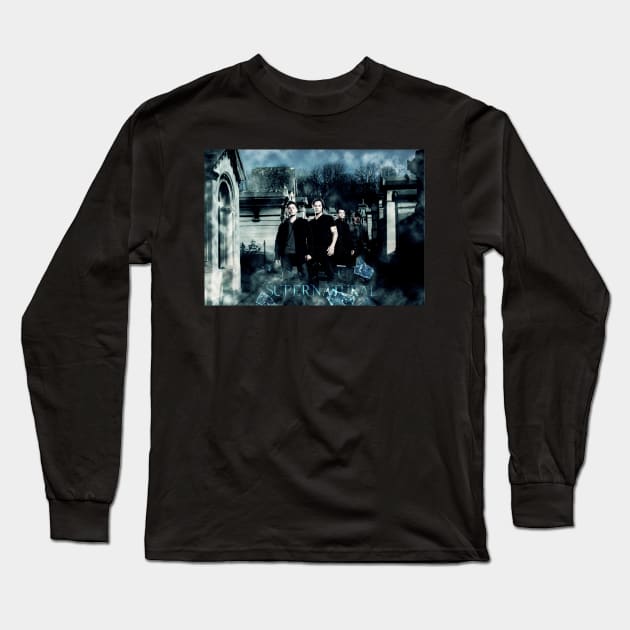 Supernatural Long Sleeve T-Shirt by MaxencePierrard